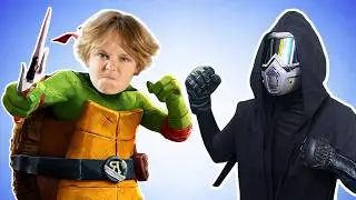 Ninja Turtles, Ninja Spies and Ninjas! | Fun Squad