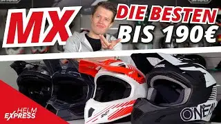 DIE BESTEN MX-HELME BIS 190&euro; [Motocrosshelme von FOX, O'NEAL & SHOT]