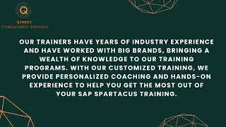 Expert SAP Spartacus training from QTnect