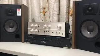 Amply Luxman 707 + Loa JBL j216