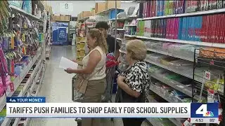 Why families are already starting back-to-school shopping this year