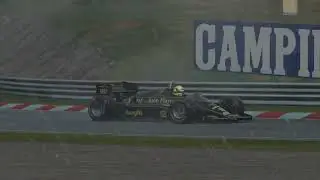 Ayrton Senna F1 Lotus 97T 1a Vit&oacute;ria Estoril 1985 AMS2 Gameplay #senna #formula1