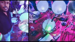 cajon drum setup live gig sound 🔊 #cajondrumsetup #clapbox  #percussionworld
