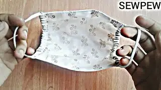 Easy Mask in just 2 minute || Sew Pew ||