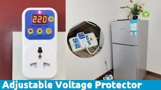 JSSP-109E Adjustable Voltage Protector | Timer Function | LED Display | 13A UK Plug