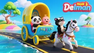 NAIK DELMAN | TEK KOTEK ANAK AYAM | ANAK AYAM PIYIK PIYIK | KUKURUYUK | M2M KIDS