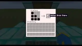 Minecraft Jak zrobić Netherowe Schody / Minecraft How to make Nether Brick Stairs