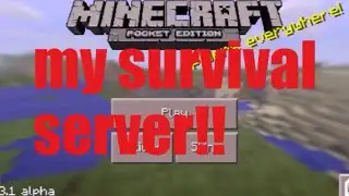 Join my survival server(you too F_Venom)