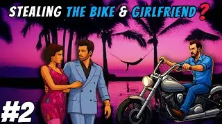 STEALING THE BIKE 🏍 & GOT A GIRLFRIEND !? 😍 | GTA Definitive Edition Android Gameplay | gta mobile