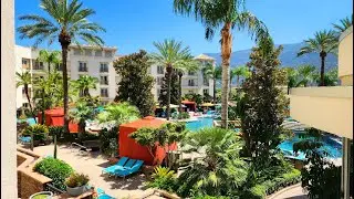 Harrah's Southern California: 2 Queen bed with pool view super quick checkout review.