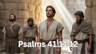 Psalms 41:11-12 