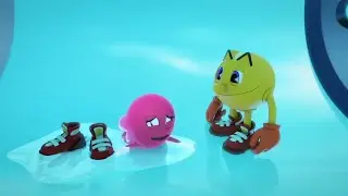 Pac-Man and the Ghostly Adventures: Pinky Chasing Pac-Man (HD)