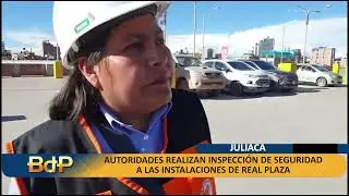 AUTORIDADES REALIZAN INSPECCI&Oacute;N DE SEGURIDAD A LAS INSTALACIONES DE REAL PLAZA