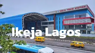 The Current State Of Lagos Nigeria 🇳🇬 - Ikeja Along | Train Station And Iju Station 
