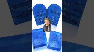 10 Commandments Written On Sapphire!? 🤯🔷 #10commandments #christianhistory #christianyoutuber