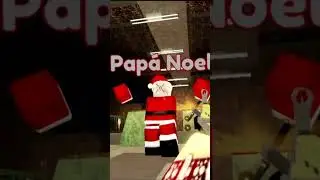 NOS CAG*MOS A TIROS CON PAP&Aacute; NOEL #roblox #robloxhorror #terror #robloxterror