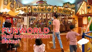 FUNWORLD MALL METROPOLITAN BEKASI🎪WISATA DUFAN VERSI MINI DAN MURAH #trending #funworld #playground