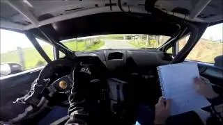RALLYE MARCILLAC 2017 ES9 FORD FIESTA R5 CHIVAYDEL CAPOULADE