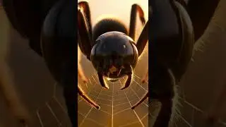 Beautiful close up with big spider video #spiderverse #spider #insects #insect #insectos #মাকড়সা