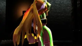 MMD vamp rin x gumi