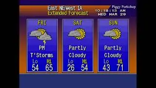 EAS Mini-Compilation: Iowa/Nebraska Statewide Tornado Drills NOAA Weather Radio (2023)