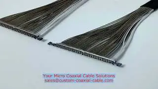 Vision System Micro Coax Italy Custom Length Quote Low Noise Cable For Mipi Csi-2 Cameras Computer L