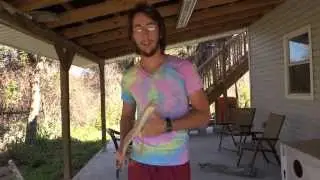 Native American Style Bow Stringing