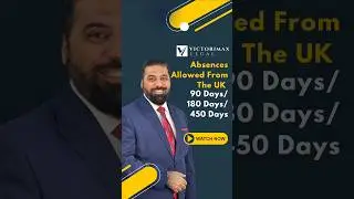 Absences Allowed From The UK- 90 Days / 180 Days / 450 Days 🇬🇧 #ilr #skilledworkervisa #ukvisa
