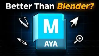 First time Autodesk Maya experience!