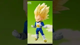 NEW Vegeta ssj 3 mini #shfiguarts #daima #anime #bandai #dragonball #fyp #vegeta #ssj3 #goku #dbd