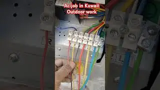 AC job in Kuwait outdoor work            #shorts #viral#kuwait #work