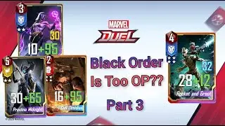 Marvel Duel | Ladder Duel : Black Order Is Too OP? Please Nerf !! Part 3