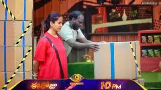 Tanuja challenges Bigg Boss for Kalyan Game🔥||Bigg Boss9 Day-105 promo||Tower box task Thanuja wins