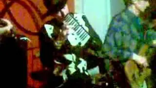 The Trojans - Fiddle Jam/Gaelic Ska/Leabin Pharaig/Hoochie Coochie Man - Live, April 1st, 2011