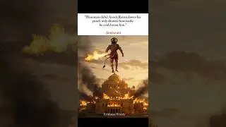 Jambavant Knew: Hanuman Could Erase Ravan Anytime 🙏🏻 #short #jambavant #hanuman