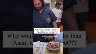 Why would a person older than Anant Ambani touches his feet? | Ambani family news