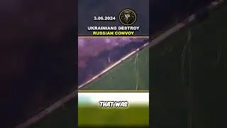 💥 UKRAINIANS SUCCESSFULLY BLOCK AND DESTROY RUSSIAN CONVOY IN SUMY: #ukraine #russia