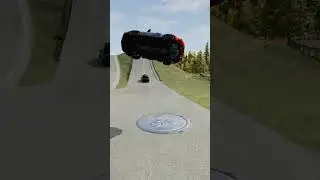 Fastest Cars vs Deadly Pit Bollards😬 &ndash; BeamNG.drive