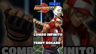 Combo infinito de Terry Bogard KOF 97 #snk #kof97 #shorts #arcade