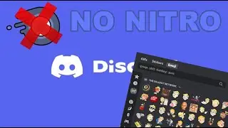 TUTORIAL How to get discord free custom emojis and stickers without nitro (Animated too!)