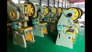 J23-40Ton mechanical power press punching machine exported to France