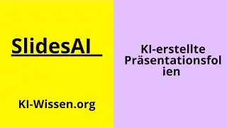 KI-erstellte Pr&auml;sentationsfolien mit SlidesAI erstellen Google Slides & PowerPoint