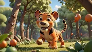 Three Tiny Tigers Tap and Twirl | Fun Dance & Movement Song for Kids | Nursery Rhymes and Baby Songs