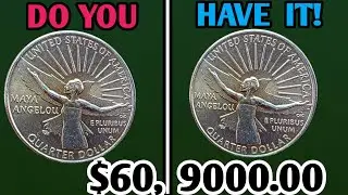 HIGHLY DESIRED 2022 MAYA ANGELOU QUARTER ERRORS COLLECTORS ARE PAYING TOP DOLLAR FOR!