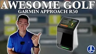 Playing AWESOME GOLF on the Garmin R50!