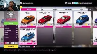LIVE: FORZA HORIZON 5 - STREET RACES, WHEEL SPINS & CHAOS! (PS5 GAMEPLAY)