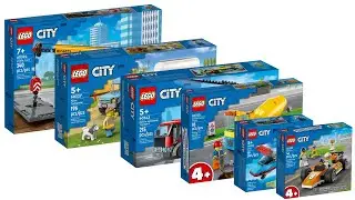 Все наборы LEGO City Great Vehicles 2022 для скоростной сборки