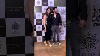 Pregnant Disha Parmar with Hubby #RahulVaidya at app Launch #dishaparmar #movietalkies