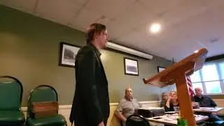 Ray Fava speaks at Tri-District Republican Club June 2022 Meeting