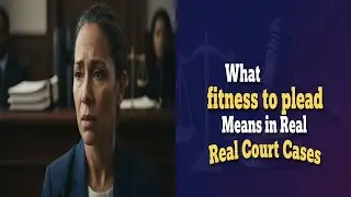 Fitness to Plead: Crucial Truth in Real Court Cases | Justice Explained